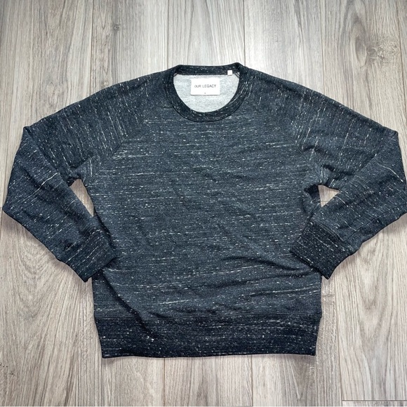 Our Legacy Grey‎ Sweatshirt Size 46 - Picture 2 of 8